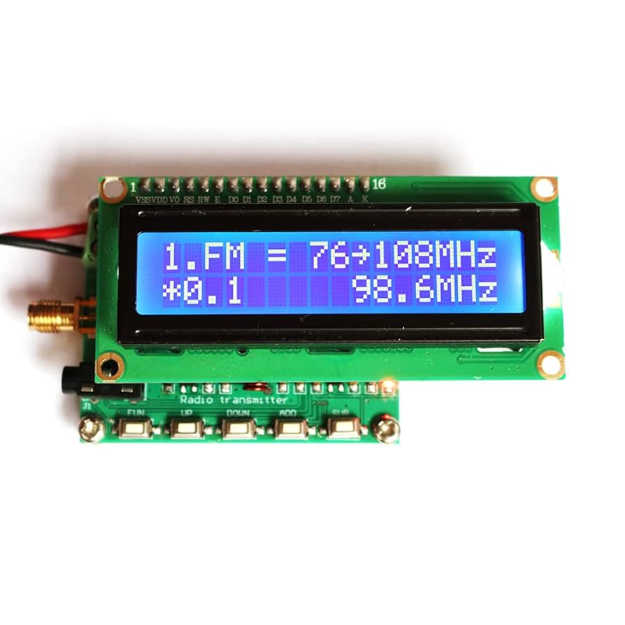 Amazon.co.jp: Q-BAIHE FM102 88〜108MHz DDSFMステレオ